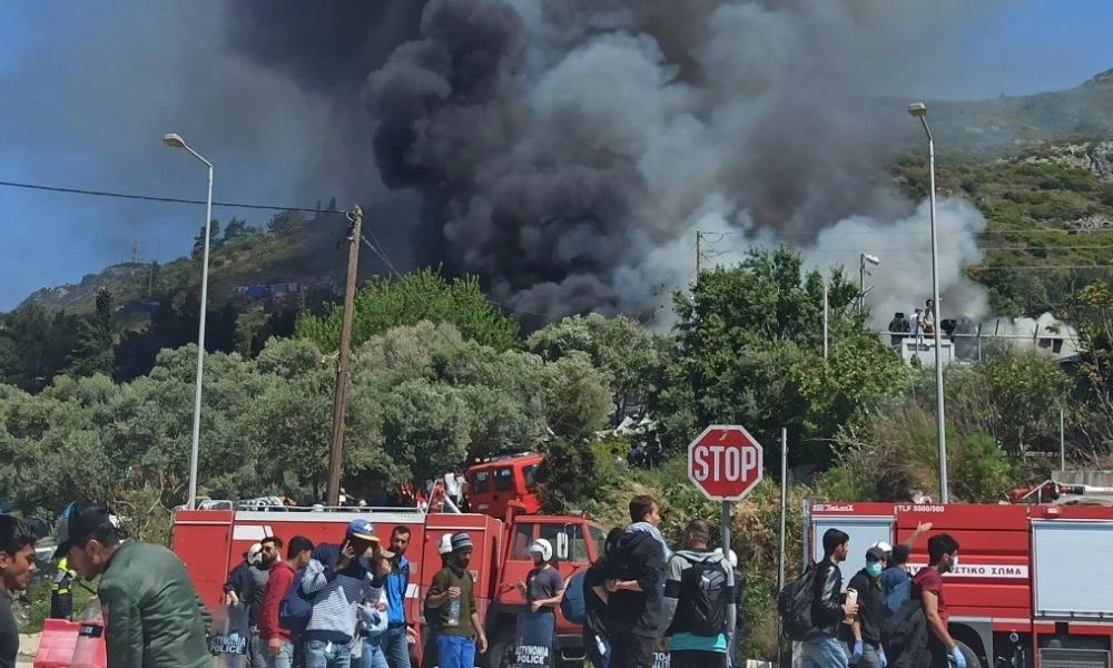 Επεισόδια στο ΚΥΤ Σάμου: 23 συλλήψεις - Αναζητούνται δύο άτομα
